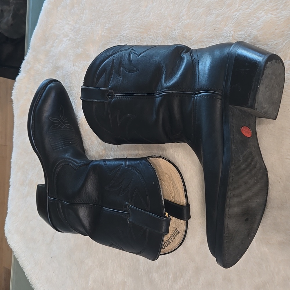 Durango Black Cowboy & Western Boots - Picture 4 of 10